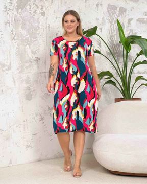 Immagine di CURVY GIRL VISCOSE QUALITY DRESS